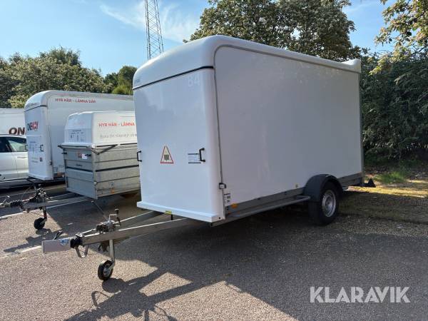 Volymsläp 11 m³ Brenderup CE100035 med lastbrygga