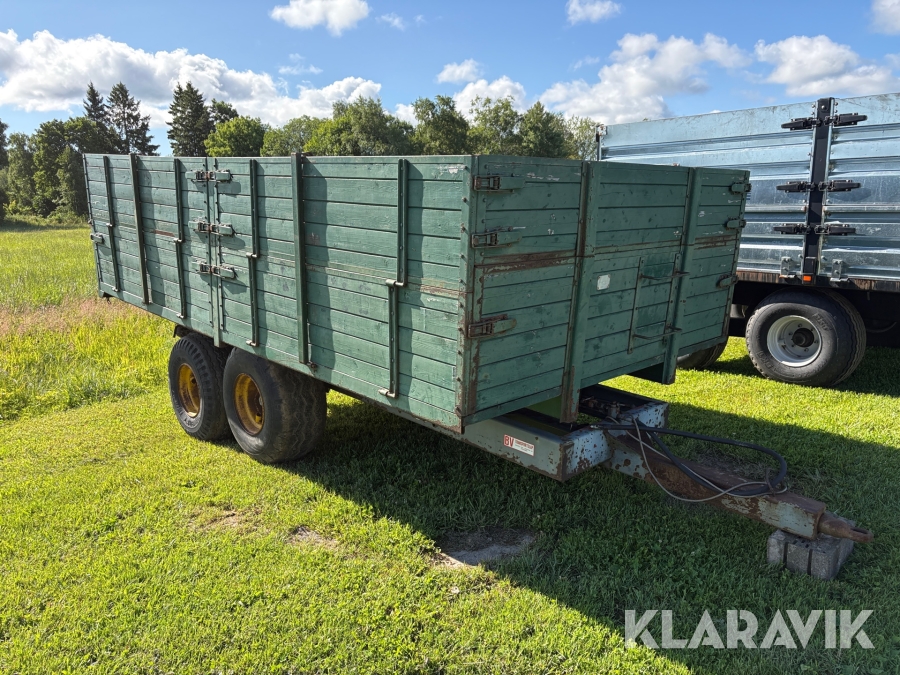 Spannmålskärra Bredöls 8S (10T) med trevägstipp