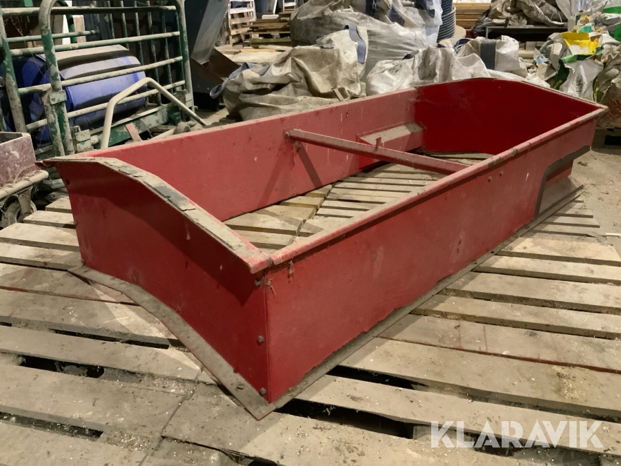 Förhöjning för såmaskin Rapid 6m
