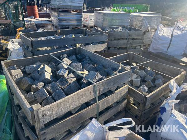 Smågatssten import 40 kvm