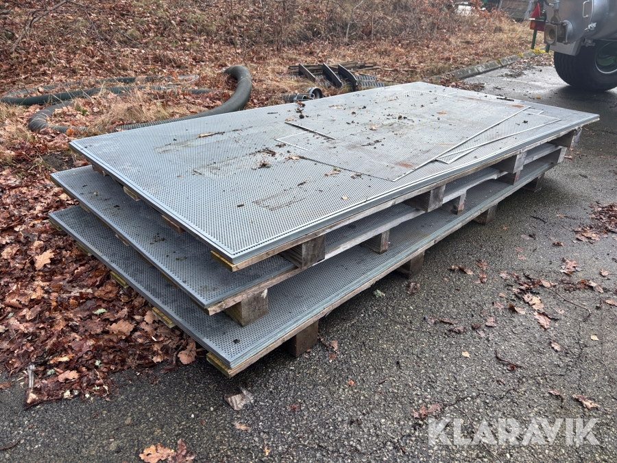 Hålplåt ca 55 st