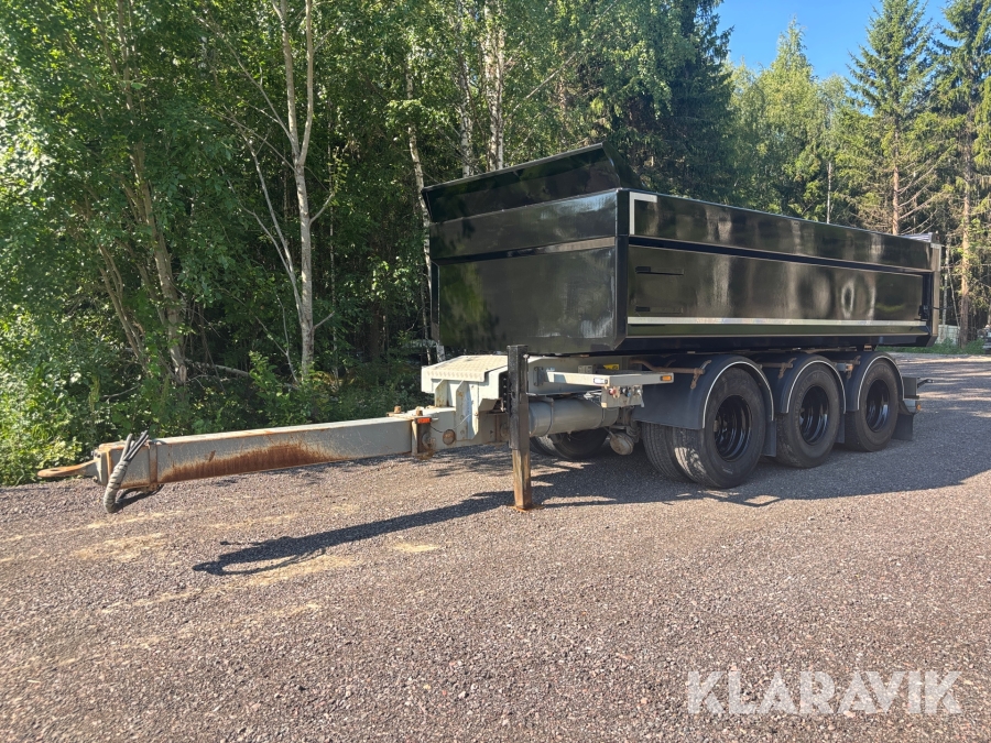 Tippsläp Tranåskärran TW-24 Tridem