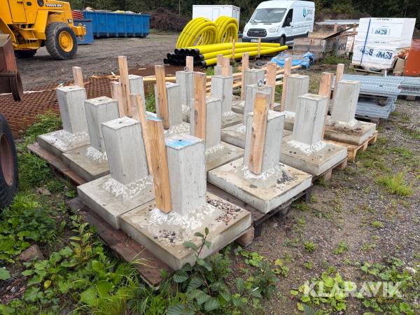 Betongfundament 16st
