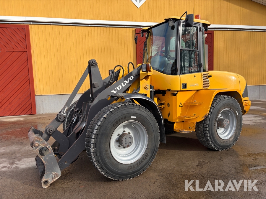 Hjullastare Volvo L45B-TP/S med stora BM fäste