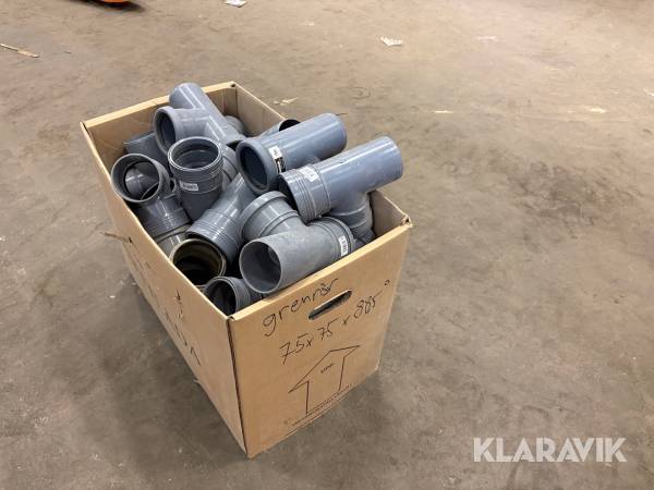 Avloppsrör iNowa Grenrör 75X75X88,5*