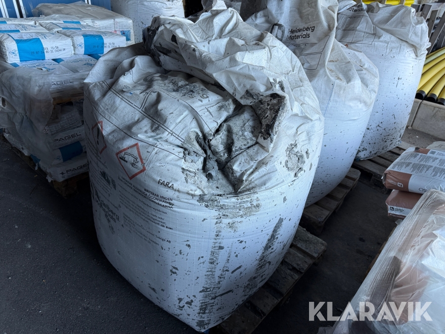 Microcement Injektering Heidelberg Materials INJ 30 5 storsäckar