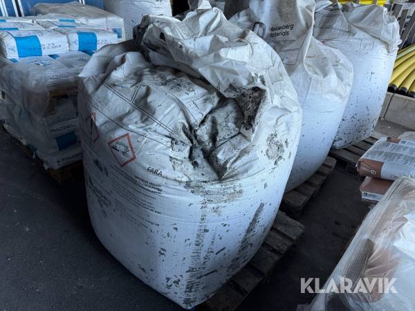 Microcement Injektering Heidelberg Materials INJ 30 5 storsäckar