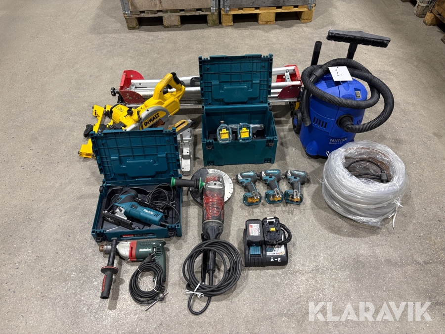 El och batterimaskiner