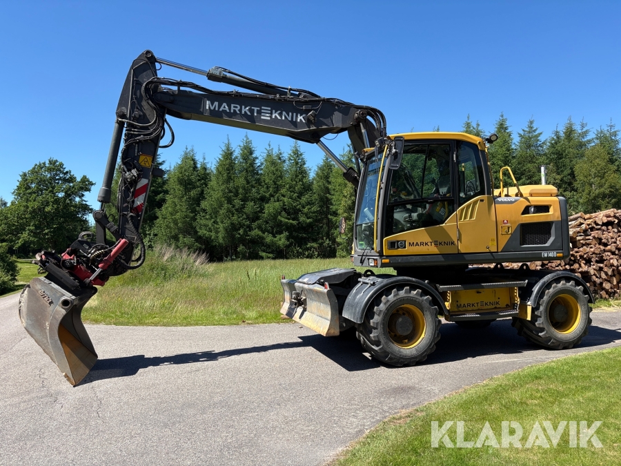 Hjulgrävare Volvo EW140D