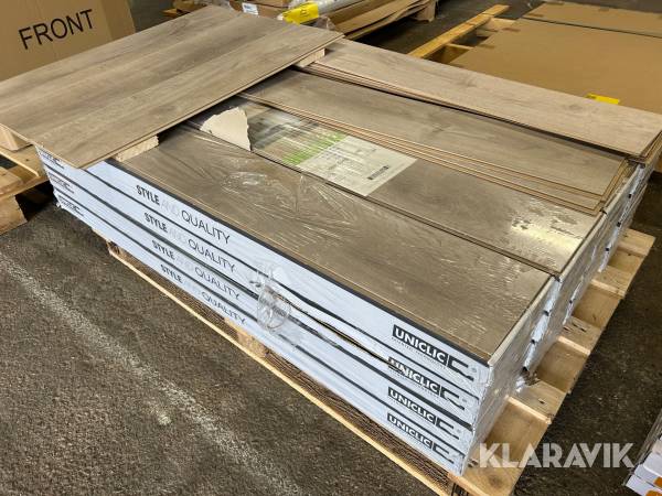 Laminatgolv Uniclic Sandstorm Oak