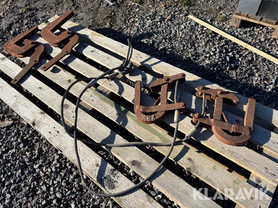 Lyftsaxar för betongrör