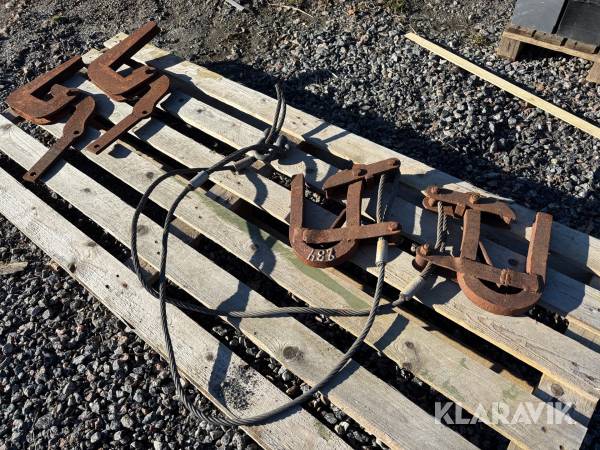 Lyftsaxar för betongrör