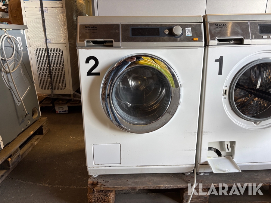 Tvätt och torkmaskin Miele Professional PW 6055 + PT7136