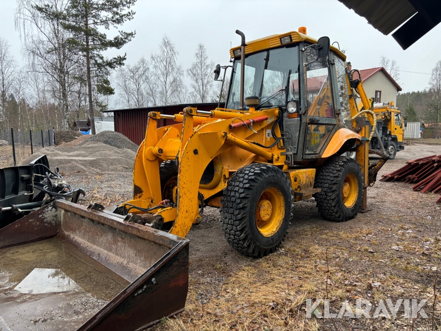 Grävlastare JCB 2CX Extradig med redskap