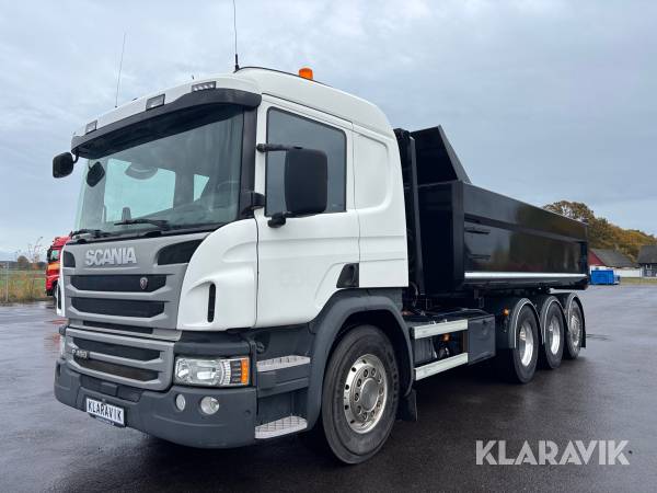 Tippbil Scania P450 med Cameleont