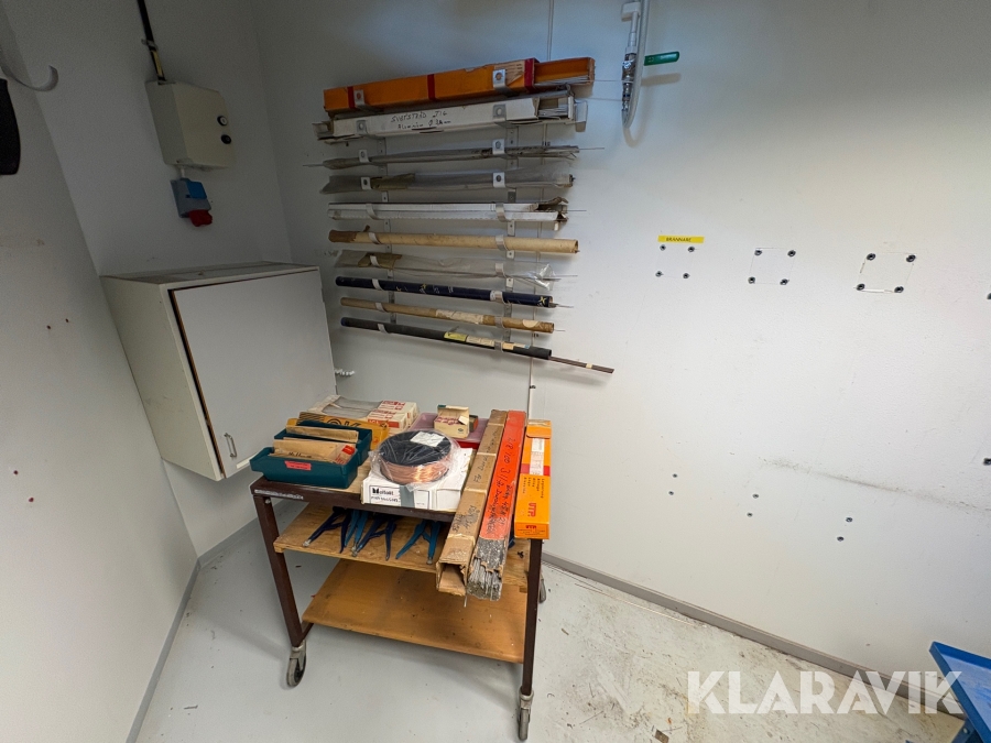 Svetsutrustning Elektråder, munstycke, tänger.