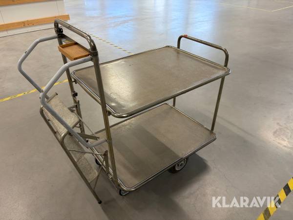 Lagervagn med trappstege Helgevagnen