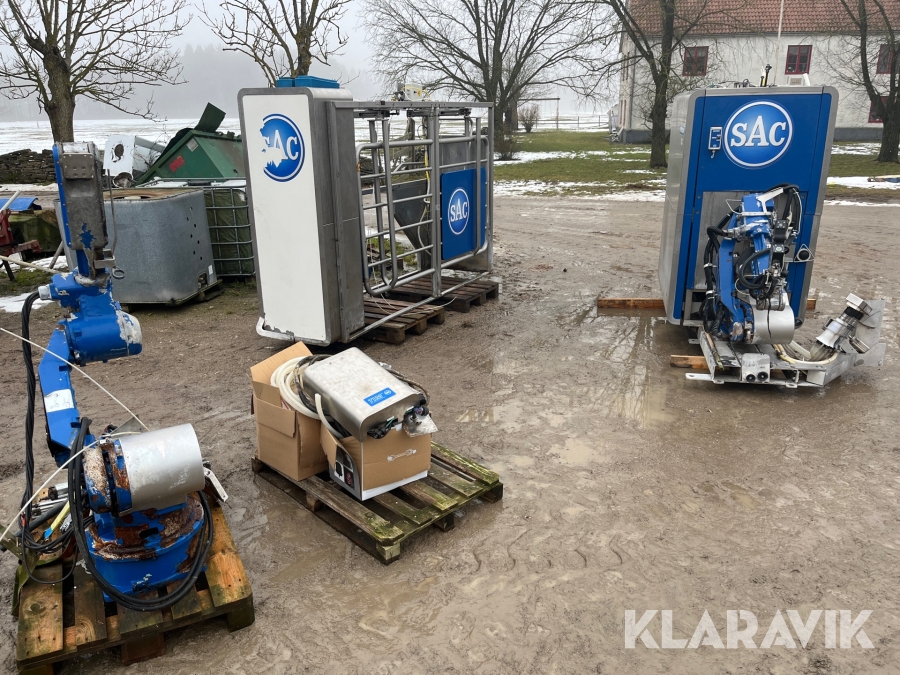 Komplett Mjölkrobot Sac RDS Futureline Max enkelbox