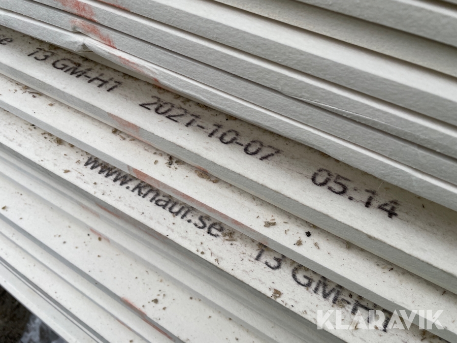 Forhandler Humidboard Gipsskivor Humidboard 13 millimeters 90 st Knauf, Stockholm,
