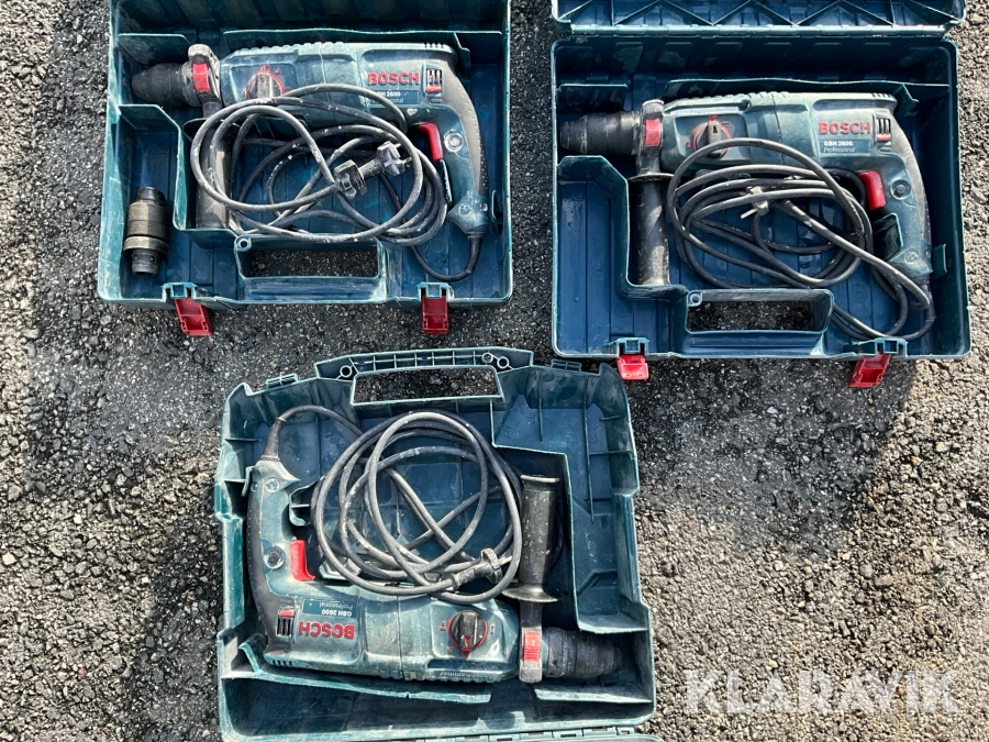 Proppmaskiner Bosch GBH 2600 3st