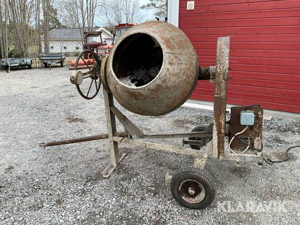 Betongblandare Tornberg Lundberg Tipp 150U