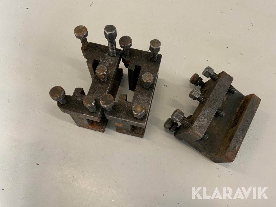 Svarvstålshållare Toolfix Nr3-4 3st