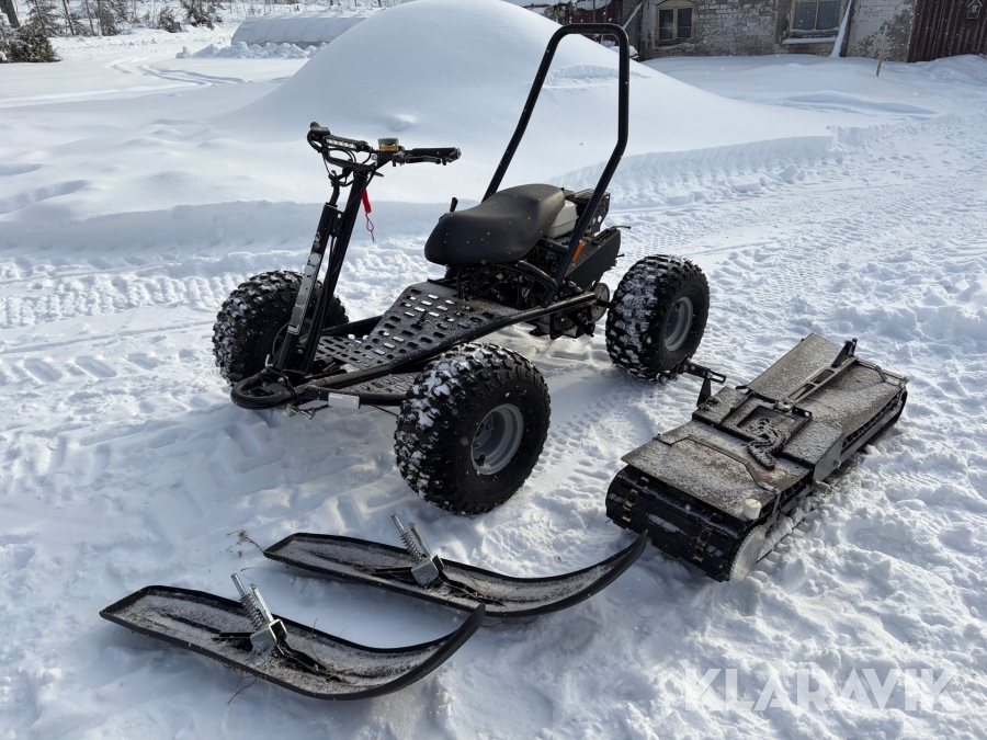 Terrängfordon Vaellan Snow med hjul