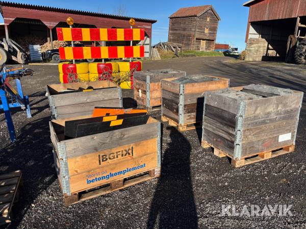 Trafikbuffertskydd och TMA-material