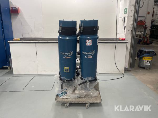 Stoftavskiljare Dustcontrol DC3900C TWIN