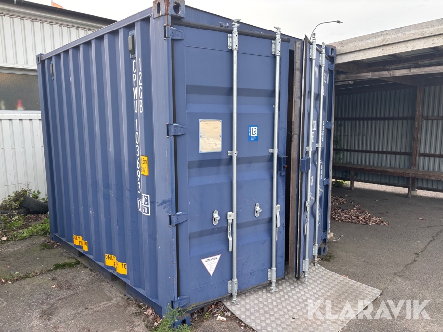 Container 10 fot isolerad