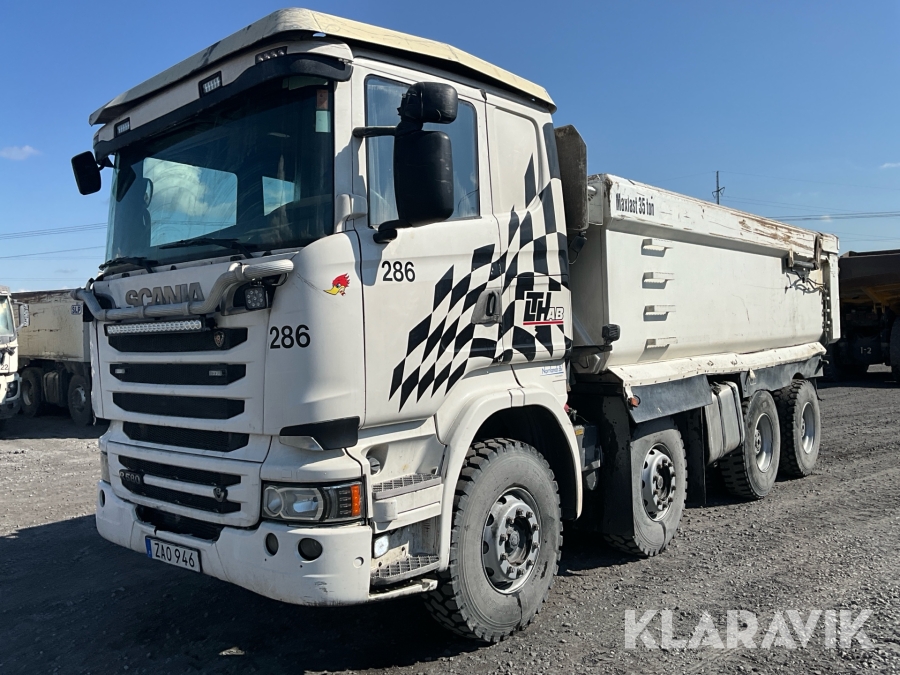 Tippbil Scania R580