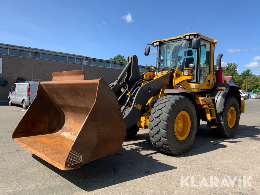 Hjullastare Volvo L90G med volymskopa 3,5m3