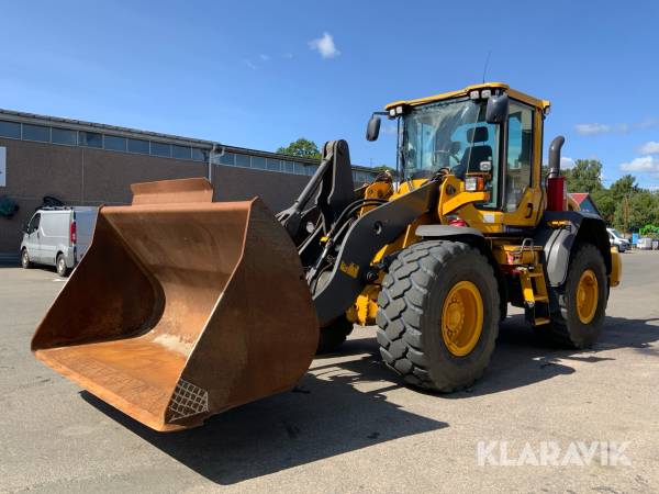 Hjullastare Volvo L90G med volymskopa 3,5m3