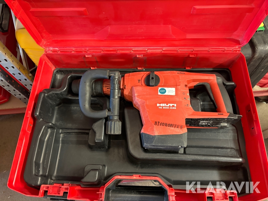Bilningsmaskin Hilti TE 500-A36