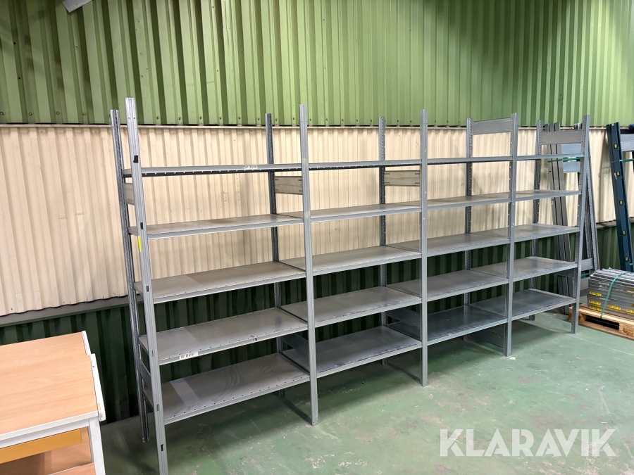 Lagerhyllor Constructor 150kg/hyllplan