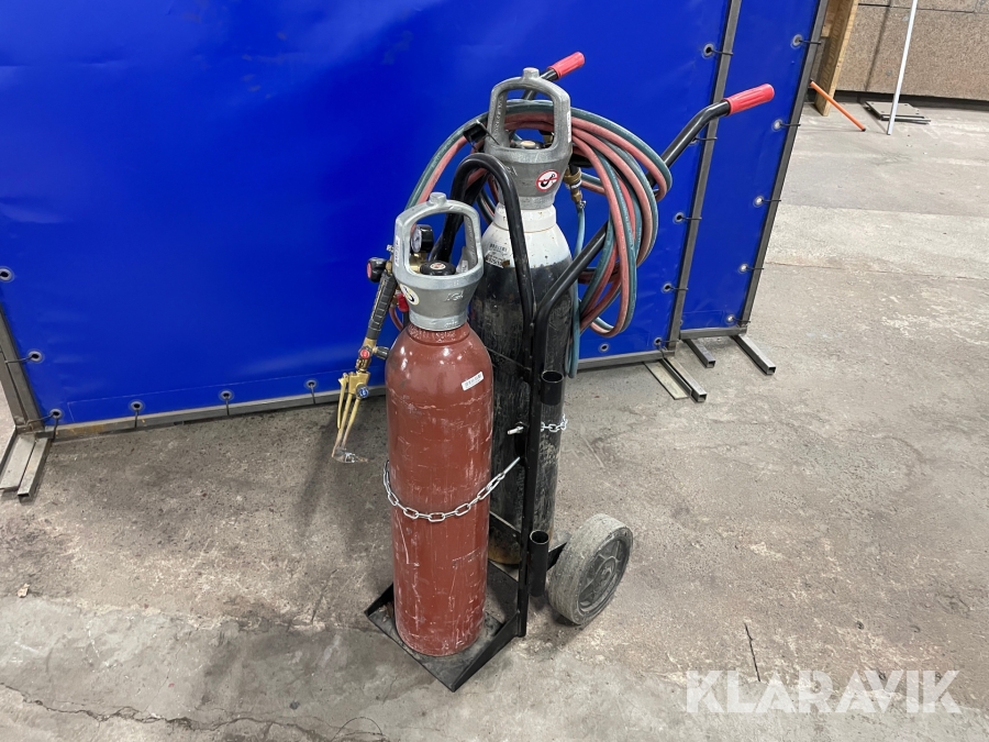 Gassvets AGA med vagn