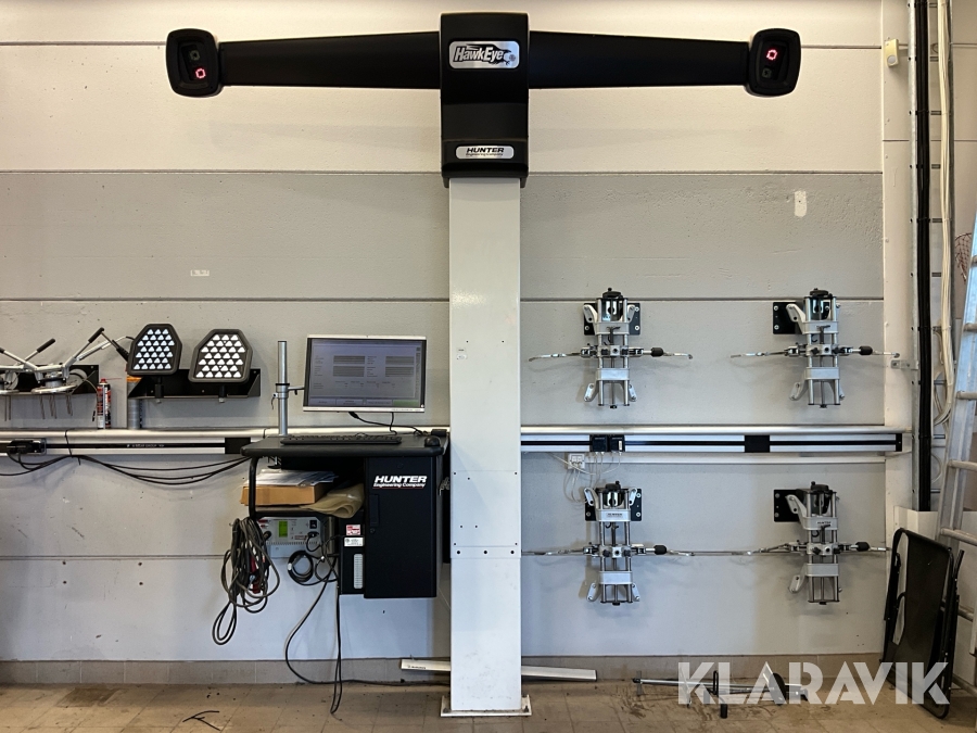 4-Hjulsinställningsmaskin Hunter Hunter HawkEye HS201L/401L