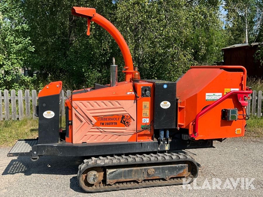 Flismaskin Timberwolf TW 280TFTR