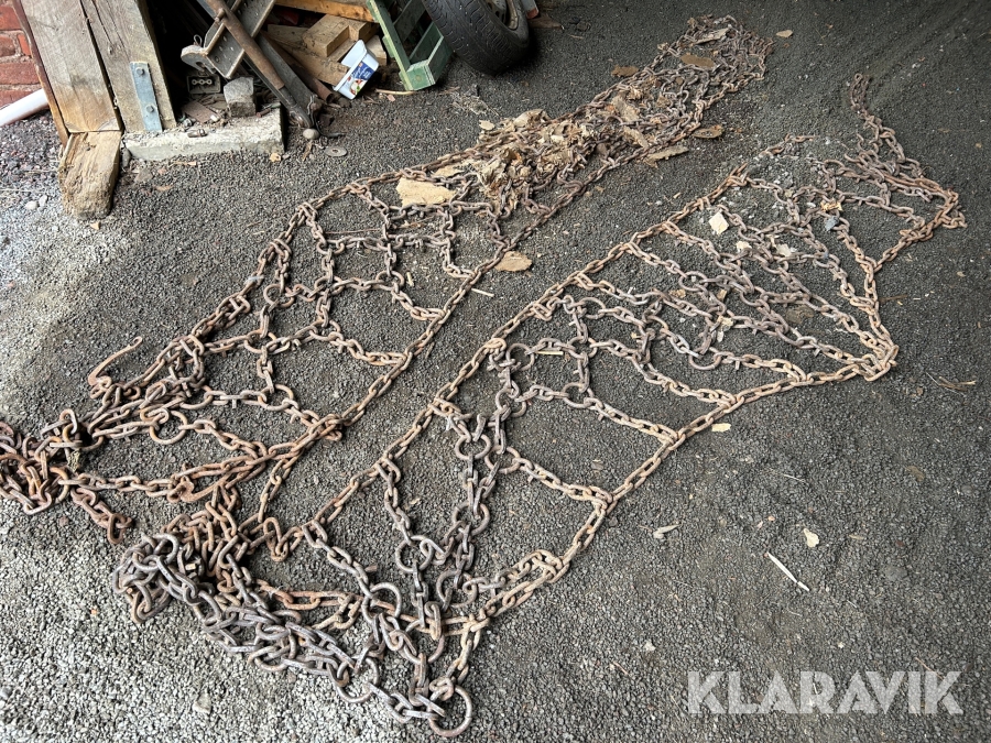 Snökedjor med piggar 16.9-34