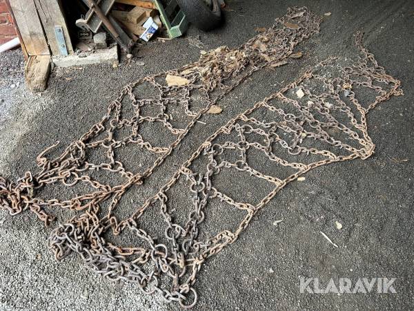 Snökedjor med piggar 16.9-34