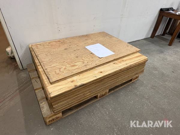 Plywood skivor
