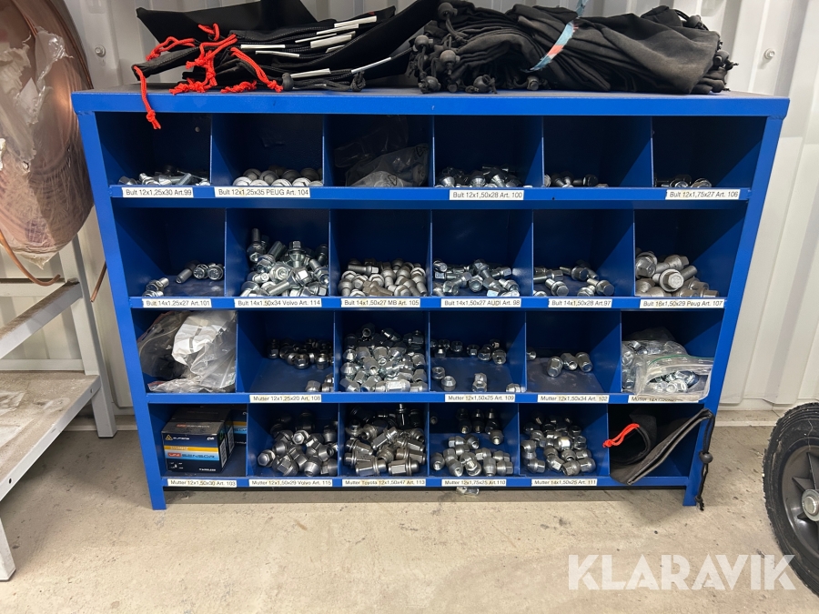 Bultställ inklusive tillbehör
