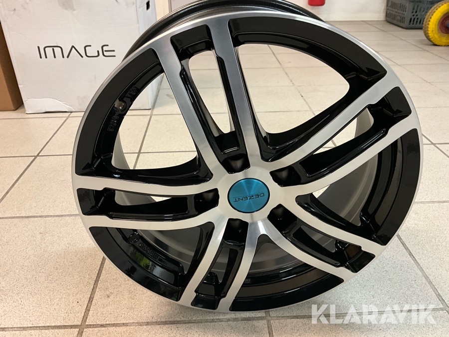 Aluminiumfälgar Dezent TZ dark 4st