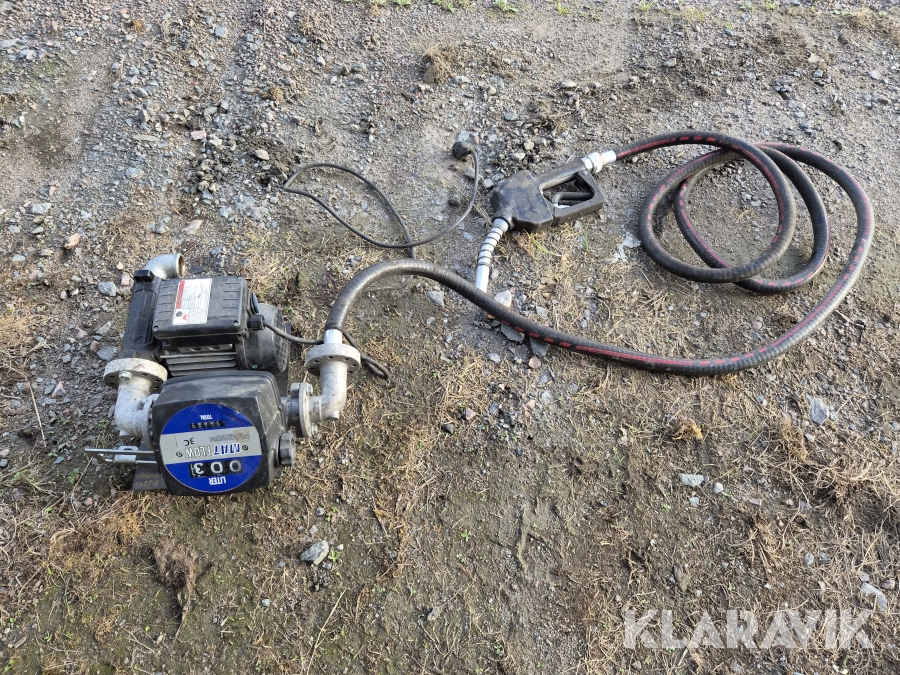 Dieselpump med slang & räkneverk Adam Pumps Italy 230V