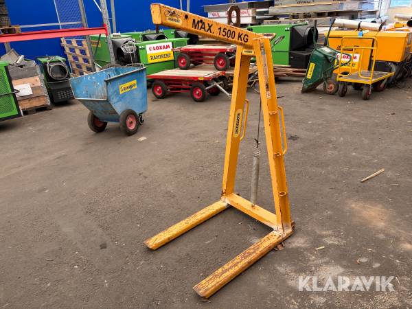 Pallgafflar till kran Bedsab 1500/800E-4681
