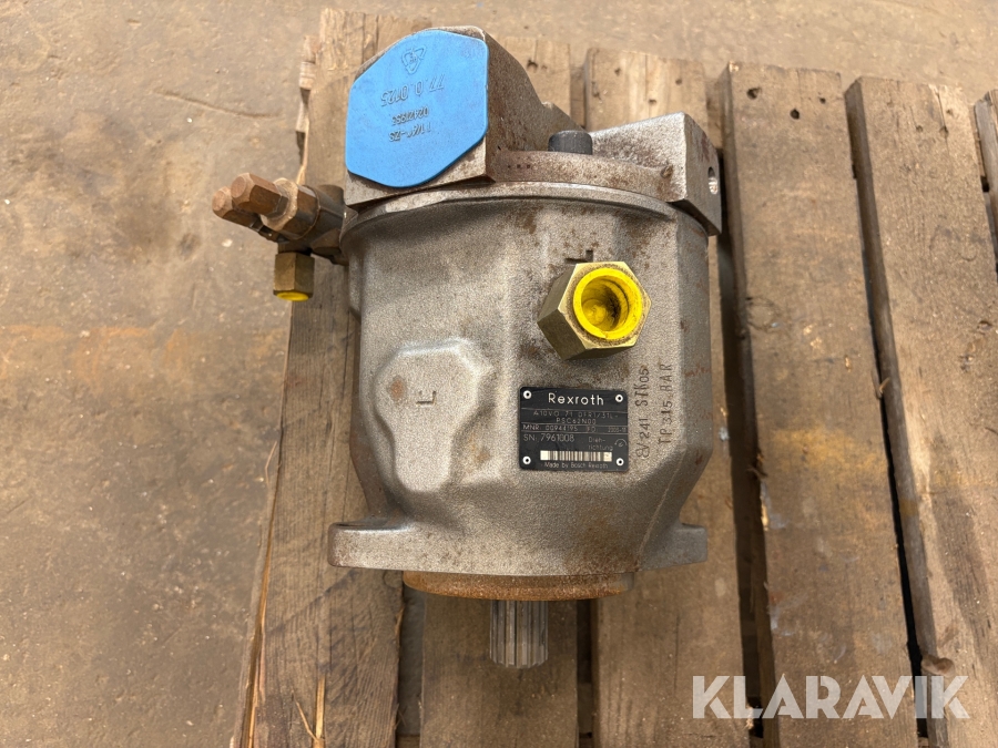 Tryckompenserad kolvpump Rexroth A10VO 71 DFR1/31L