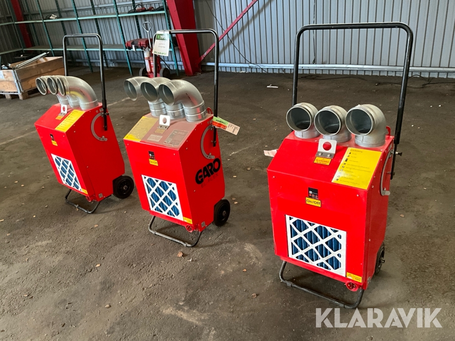 Torkfläkt Garo DT 90 400V 3st 