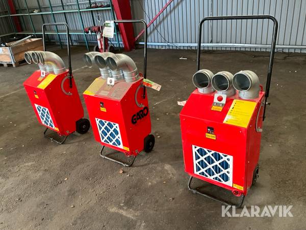 Torkfläkt Garo DT 90 400V 3st 