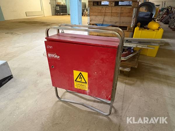 Elcentral Malmbergs U63/6321-21 Byggström 63A