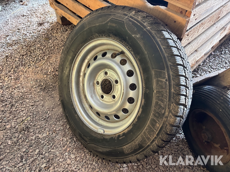 Vinterhjul 185/75R14C Kumho 4st